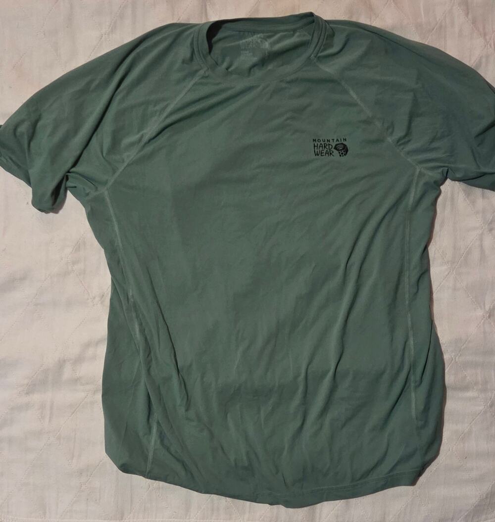 Mountain Hardwear Crater Lake Tshirt Green Men's